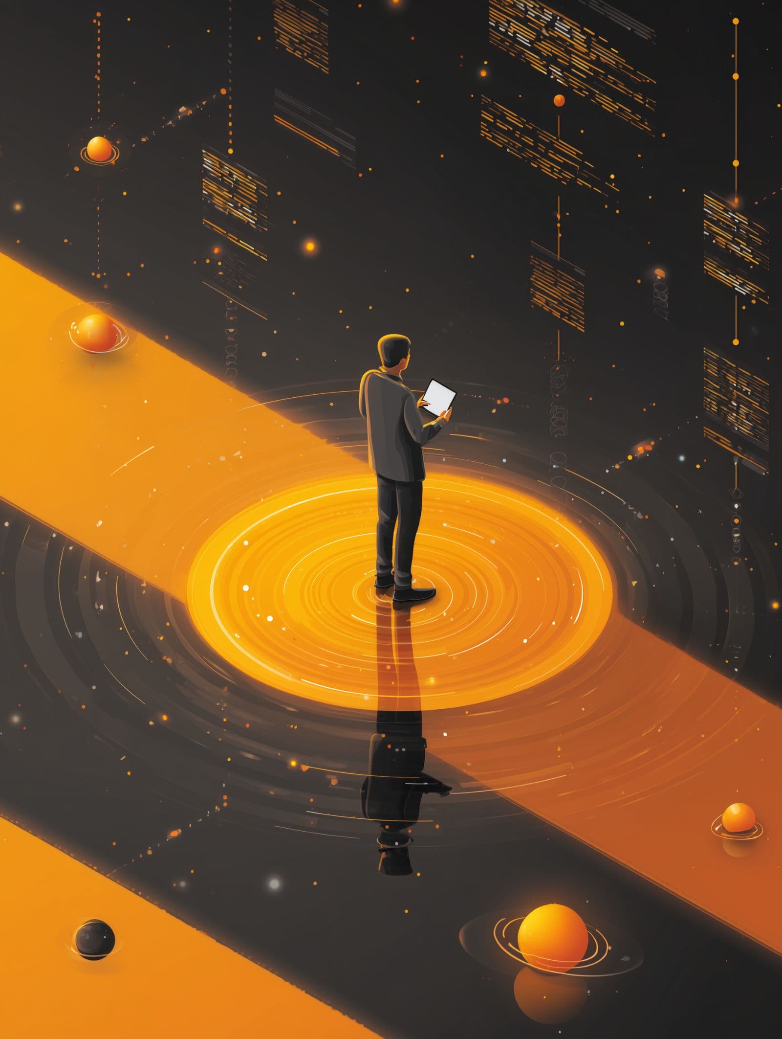 Engineer in Smart Factory with Holographic Digital Twin